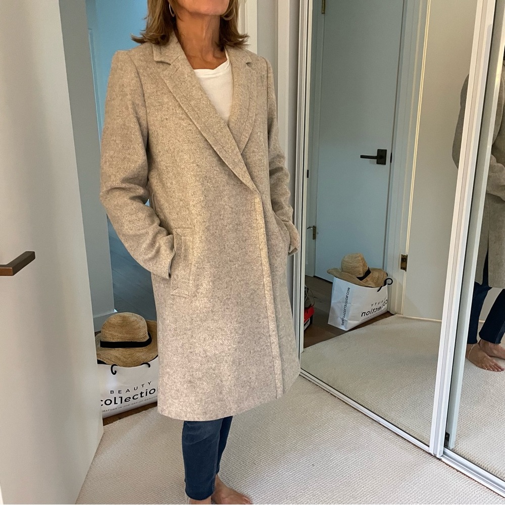 Banana Republic Oatmeal Woot Coat